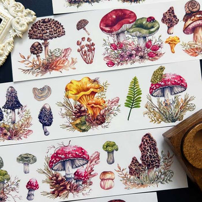 Forest Fungus Sticker 5Sheets | ML