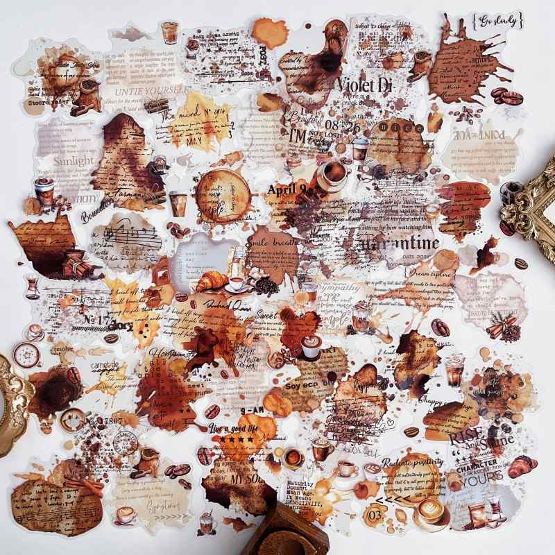 Coffee Aroma Sticker 60PCS