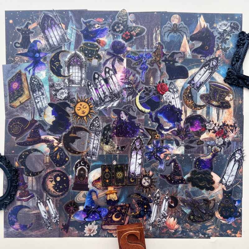 Cosmic Witch Ephemera Mystery Kit 85PCS