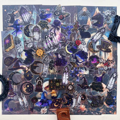 Cosmic Witch Ephemera Mystery Kit 85PCS