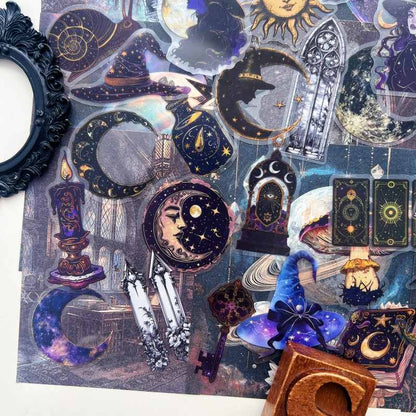 Cosmic Witch Ephemera Mystery Kit 85PCS