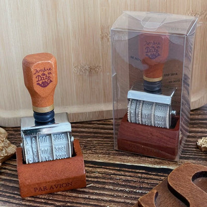 Wood Roller Date Stamp