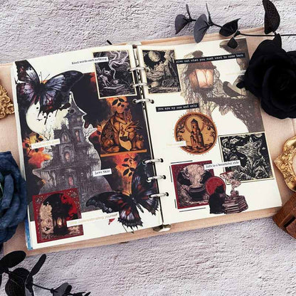 Darkwood Forest Ephemera Mystery Kit 70PCS