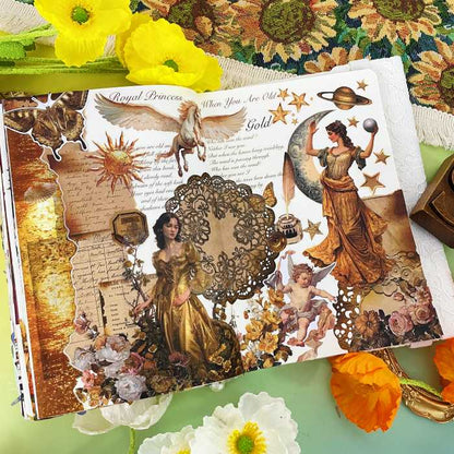 Faded Memory Ephemera Mystery Kit 100PCS