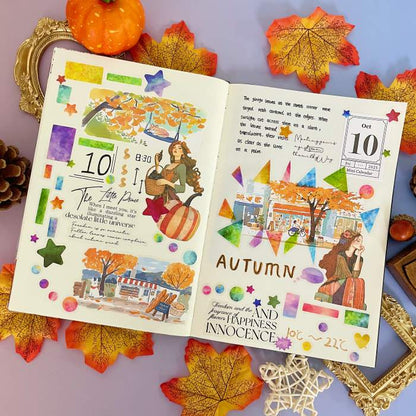 Boho Journey Sticker 75PCS