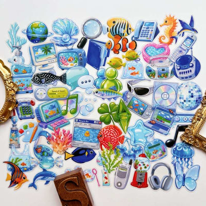 Frutiger Aero Sticker 50PCS