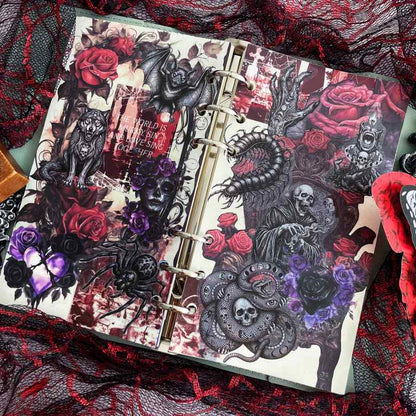 Gothic Blood Ephemera Mystery Kit 95PCS