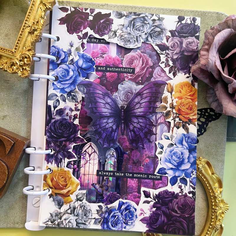 Gothic Desire Ephemera Mystery Kit 60PCS