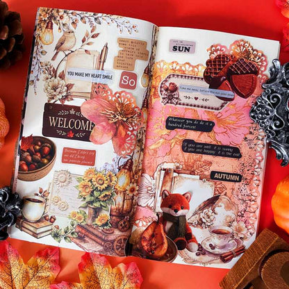 Harvest Sun Ephemera Mystery Kit 80PCS
