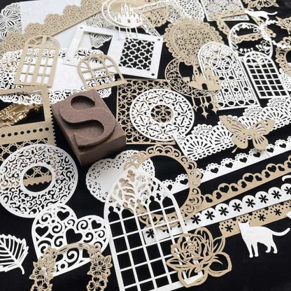 Lace Die Cut Box 50PCS