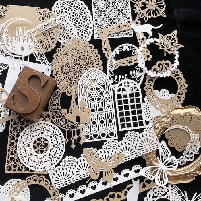 Lace Die Cut Box 50PCS