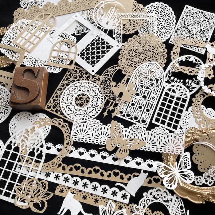 Lace Die Cut Box 50PCS