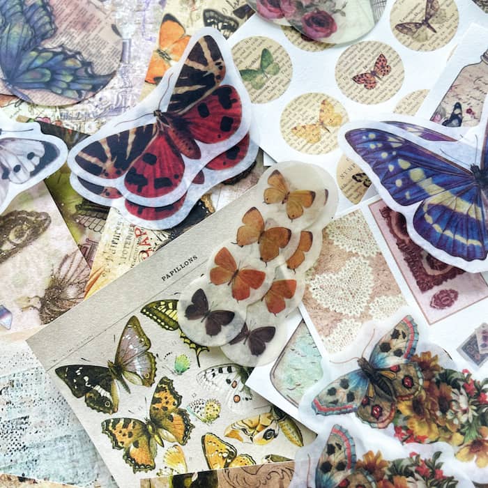 Butterfly Dream Ephemera Kit