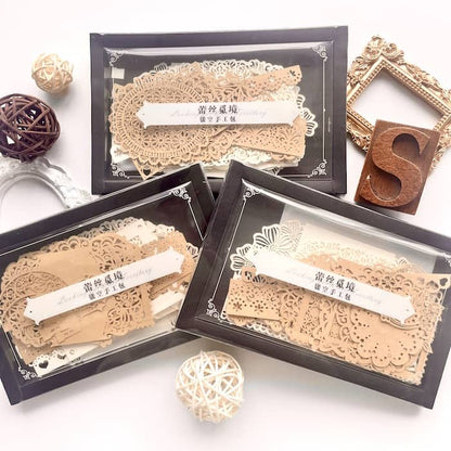 Lace Die Cut Box 50PCS