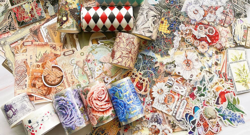 Flower House Collage Paper 60PCS – Soto Studios