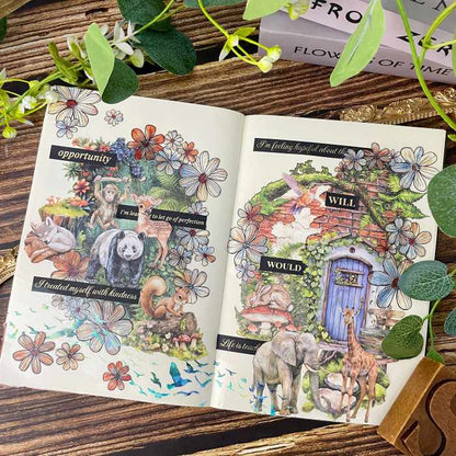 Jungle Adventure Ephemera Kit 100PCS