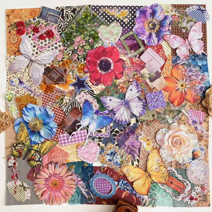 Woven Stories Ephemera Mystery Kit 90PCS