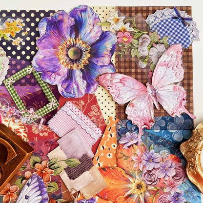 Woven Stories Ephemera Mystery Kit 90PCS