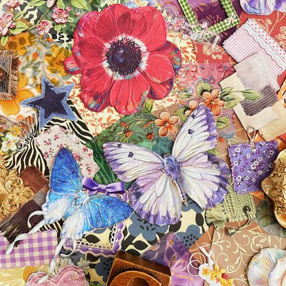 Woven Stories Ephemera Mystery Kit 90PCS