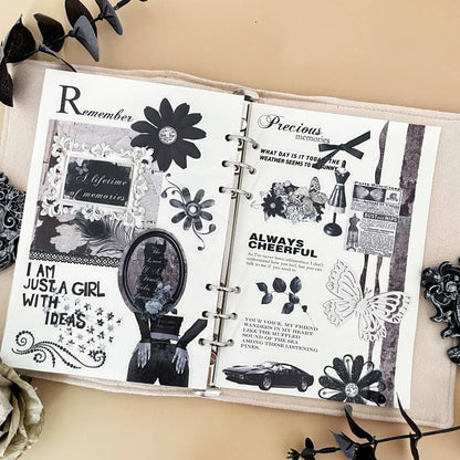 Mono Style Ephemera Mystery Kit 80PCS