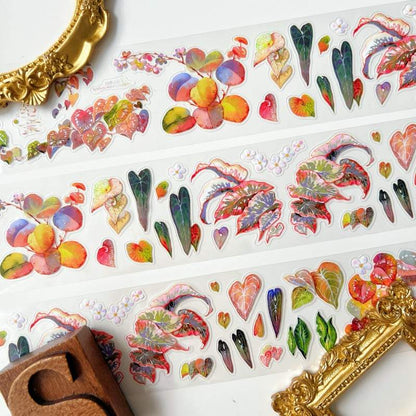Leaf Mirage PET Tape Roll | Moodtape