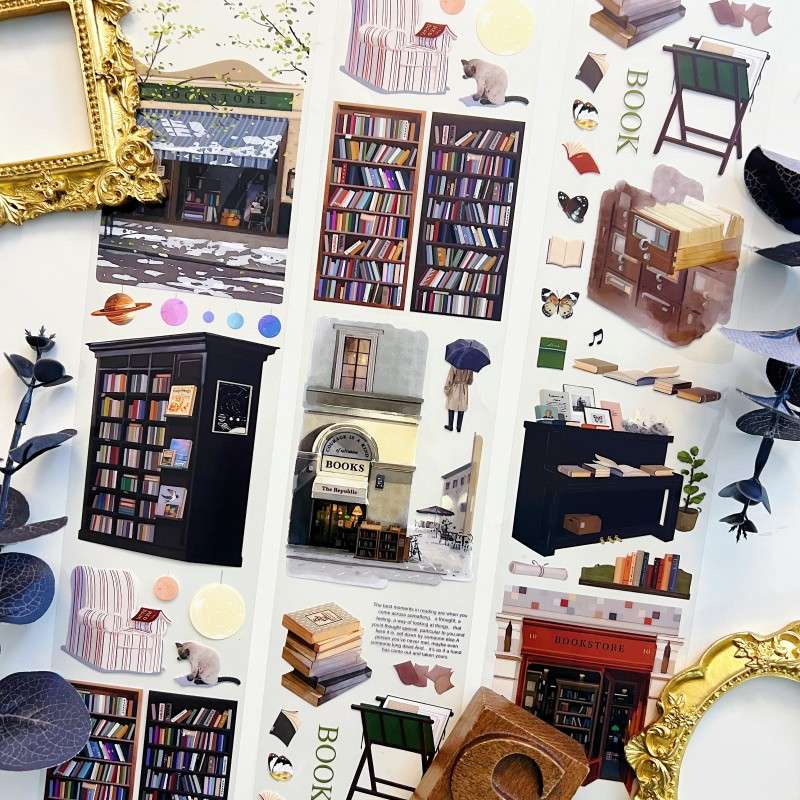 One Page Library PET Tape | Moodtape