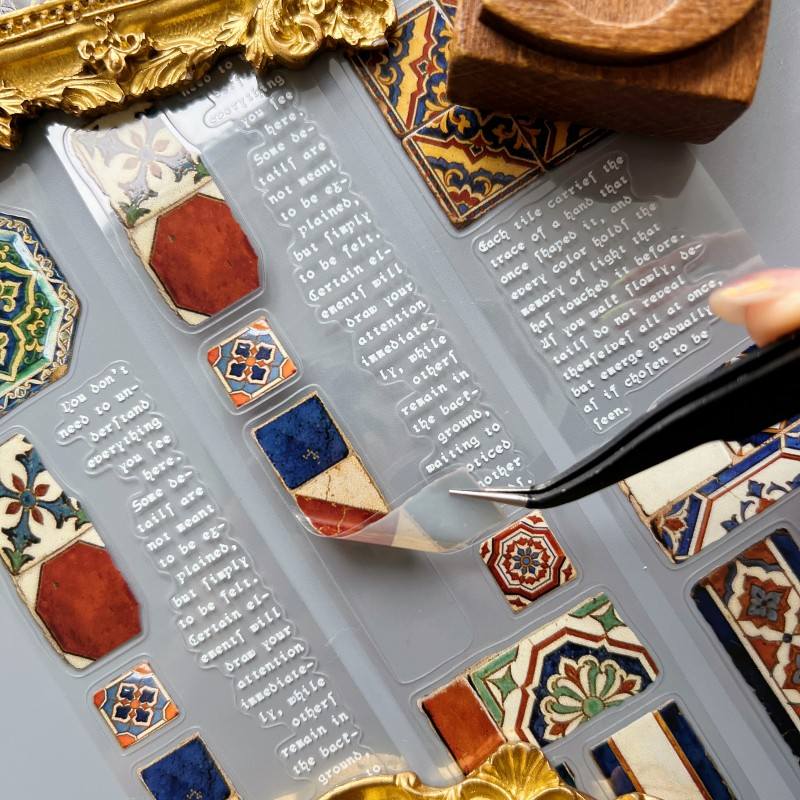 Tiled Treasures PET Tape Roll | Moodtape