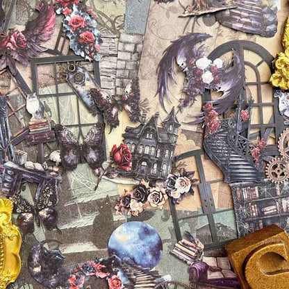 Night Legends Ephemera Mystery Kit 110PCS