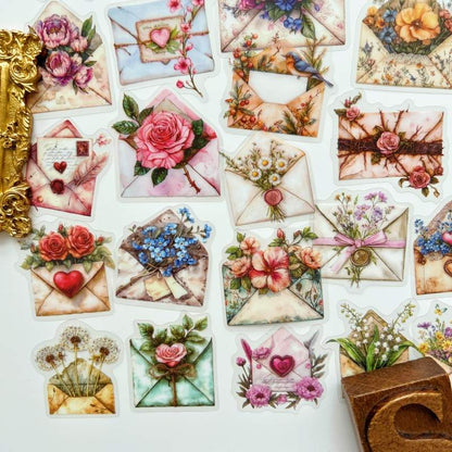 Nostalgia Mail Sticker 50PCS