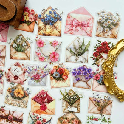 Nostalgia Mail Sticker 50PCS