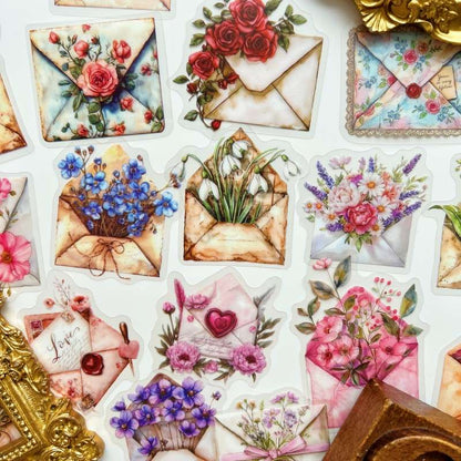 Nostalgia Mail Sticker 50PCS