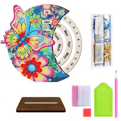 DIY Diamond Art Tabletop Perpetual Calendar Kit