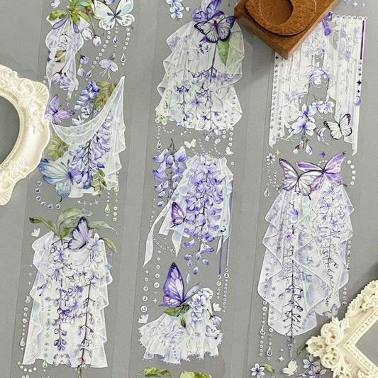 Lilac Veil PET Tape Roll | OKMT