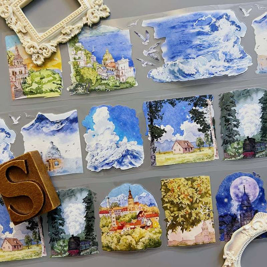 Clouded Spire PET Tape | OKMT