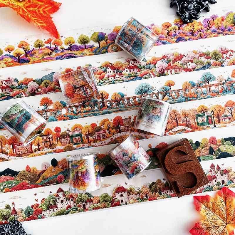 Autumn's Painting PET Tape Roll