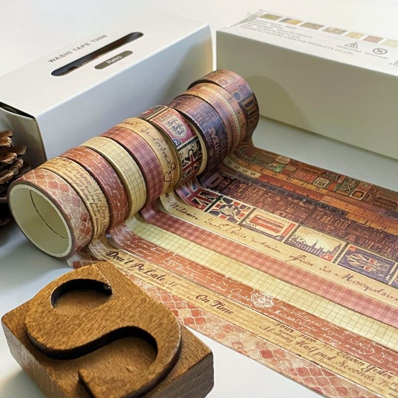 Old Aesthetic Washi Tape Set | Dian Dian