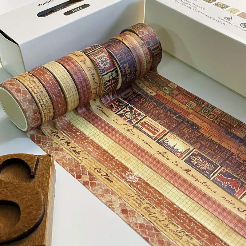 Old Aesthetic Washi Tape Set | Dian Dian
