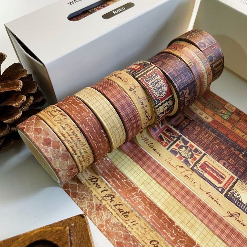 Old Aesthetic Washi Tape Set | Dian Dian
