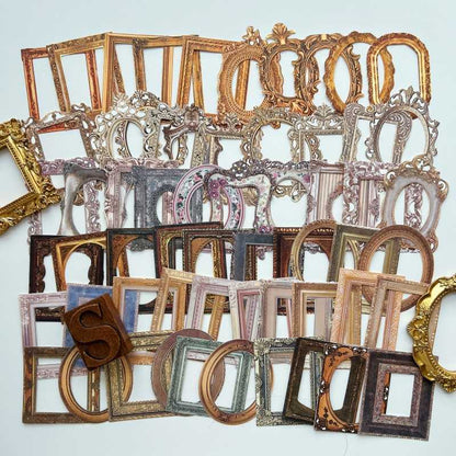 Romantic Frames Paper 60PCS
