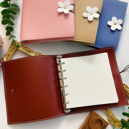 Bloomy Loose-Leaf Squre Journal
