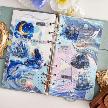 Sea Illusion Ephemera Mystery Kit 90PCS