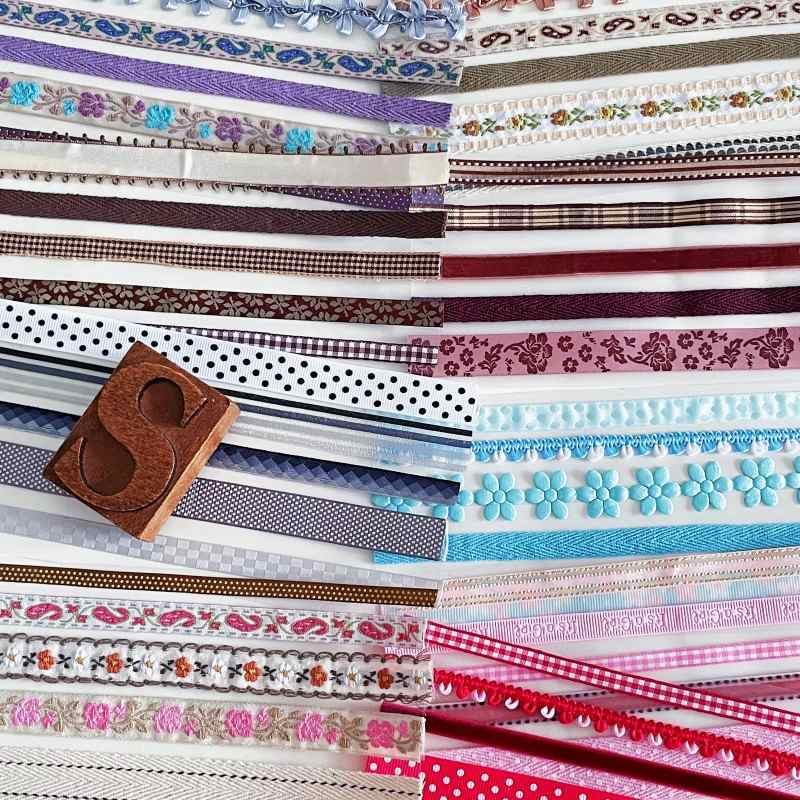 Selfadhesive Ribbon Trim Stickers