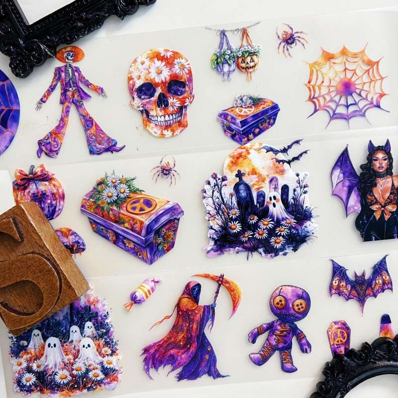 Spooky and Groovy PET Tape Roll