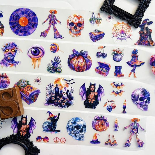 Spooky and Groovy PET Tape Roll