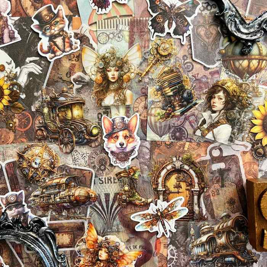 Steampunk Ephemera Mystery Kit