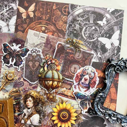 Steampunk Ephemera Mystery Kit