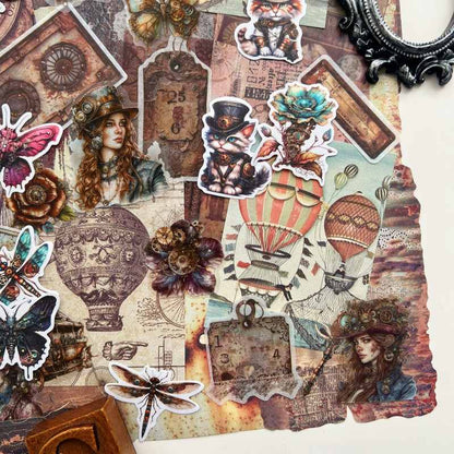 Steampunk Ephemera Mystery Kit