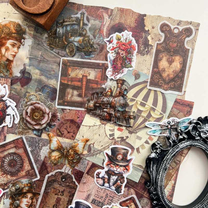 Steampunk Ephemera Mystery Kit