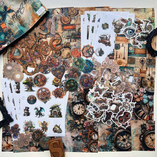 Steampunk Legacy Journal Pack