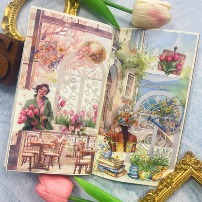 Sunny Getaway Paradise Ephemera Mystery Kit 125PCS